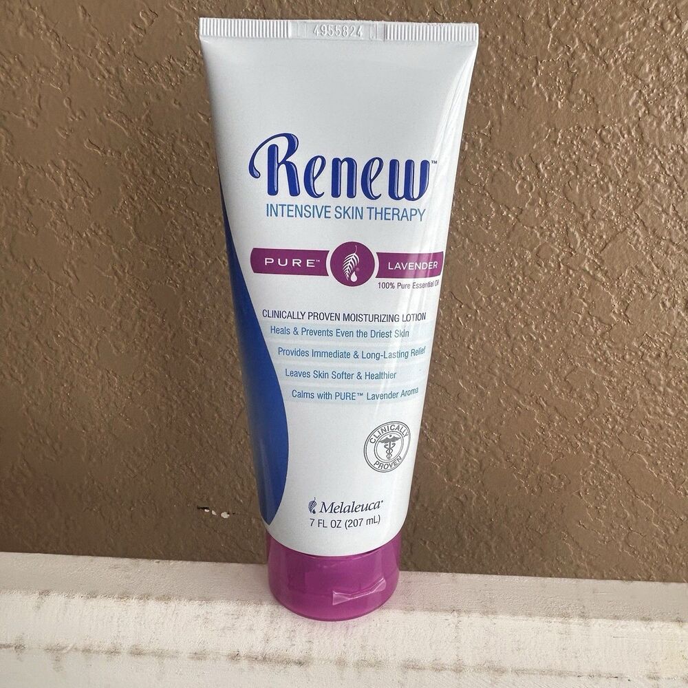 Renew Intensive Skin Therapy Pure Lavender Lotion 7oz - NEW Sealed